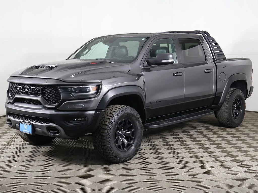Used 2022 Granite Crystal Metallic Clearcoat Ram TRX image 8