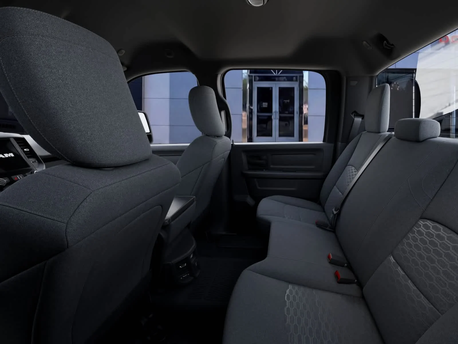 New 2026 Diamond Black Crystal Pearlcoat Ram Tradesman image 23