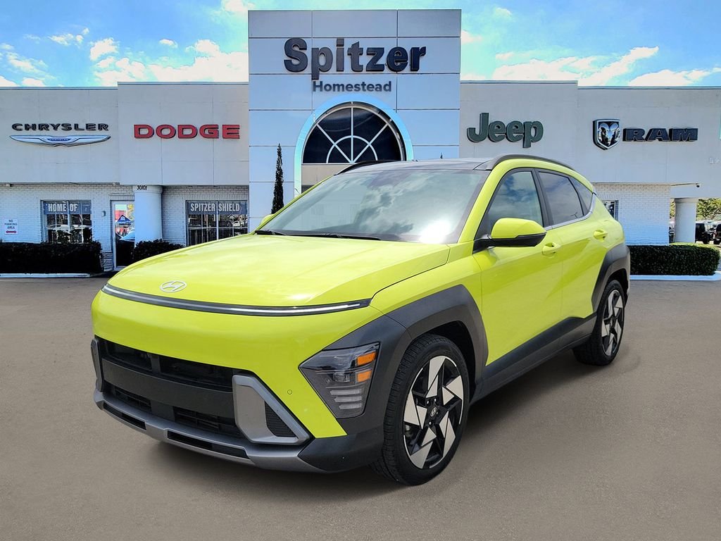 Used 2024 Yellow Hyundai Limited image 4