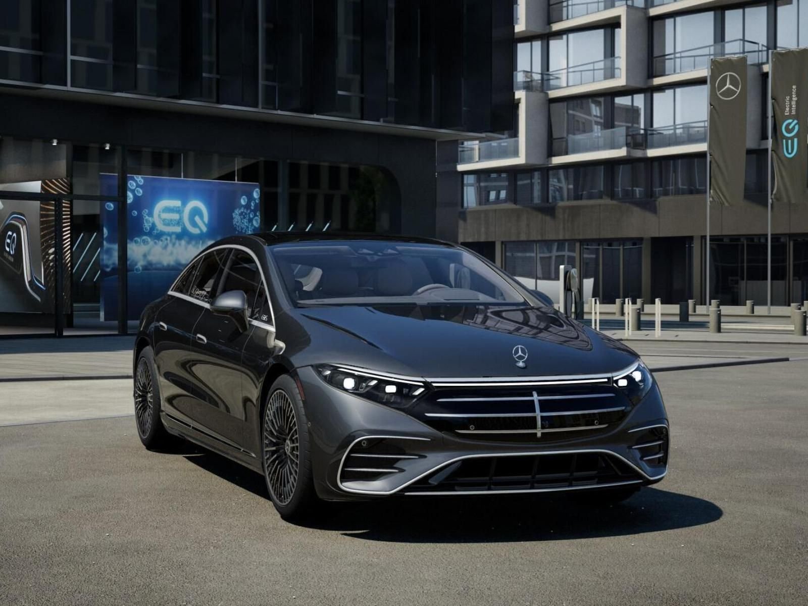 New 2026 Graphite Grey Metallic Mercedes-Benz 580 image 9