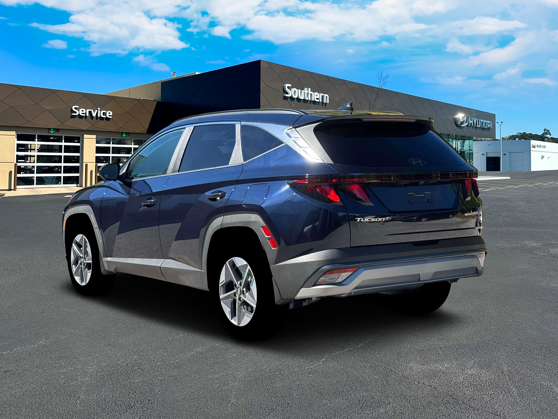 New 2026 Blue Hyundai SEL AWD image 5