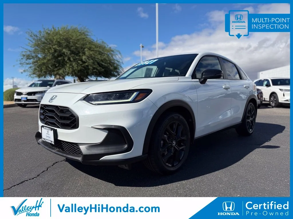 Certified Used 2023 Platinum White Pearl Honda 2WD SPORT image 3