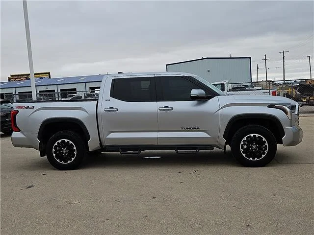 Used 2025 Celestial Silver Metallic Toyota SR5 (A10) 4x4 CrewMax 5.5 ft. box 145.7 in. WB image 4