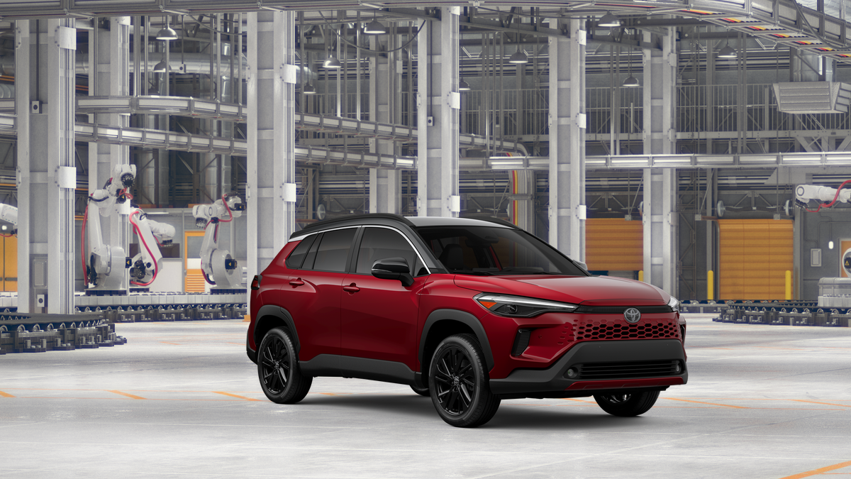 New 2026 Soul Red Crystal  with Jet Black roof Toyota Hybrid XSE image 23
