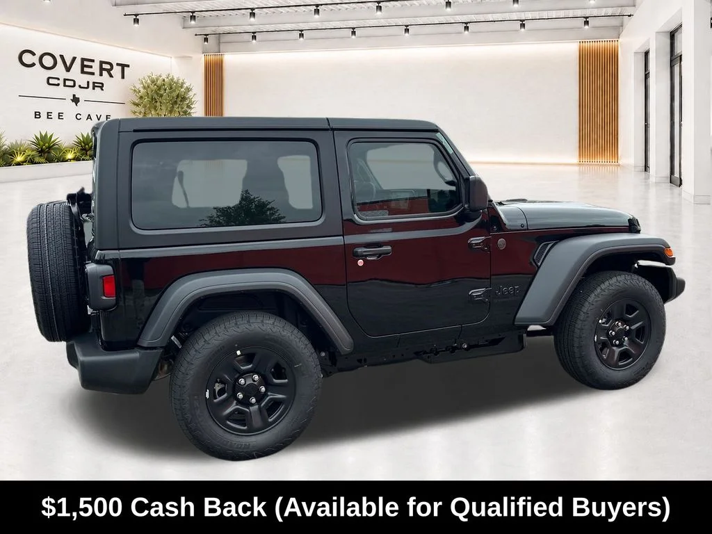 New 2026 Black Clearcoat Jeep Sport image 11