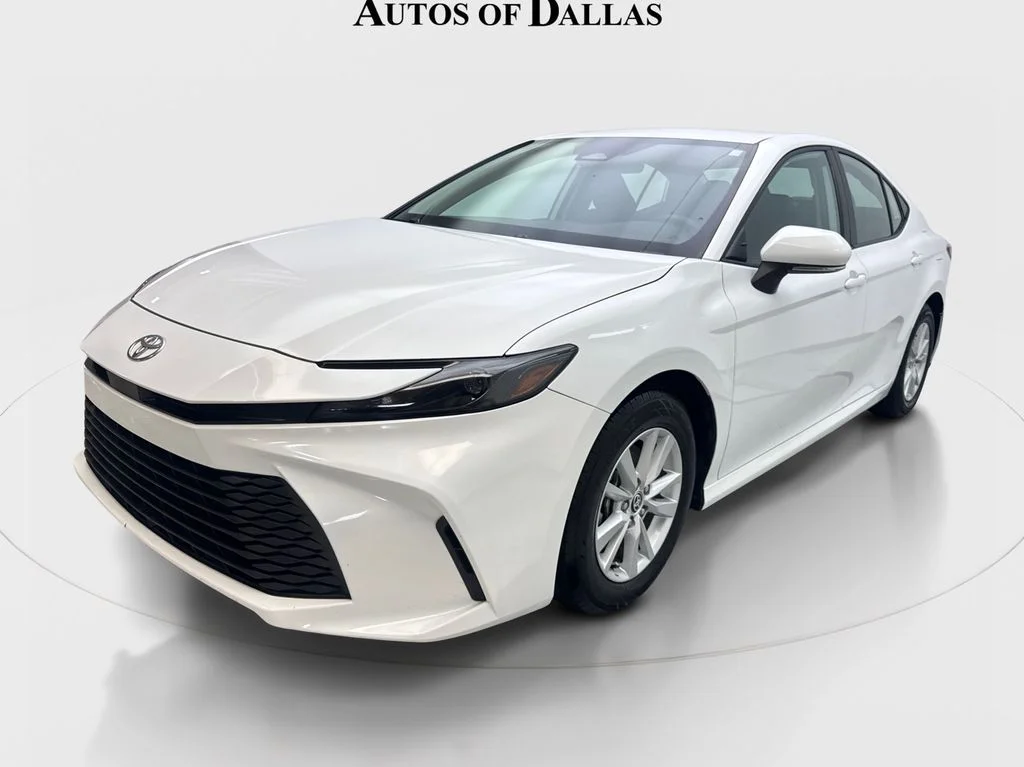 Used 2025 White Toyota LE image 2
