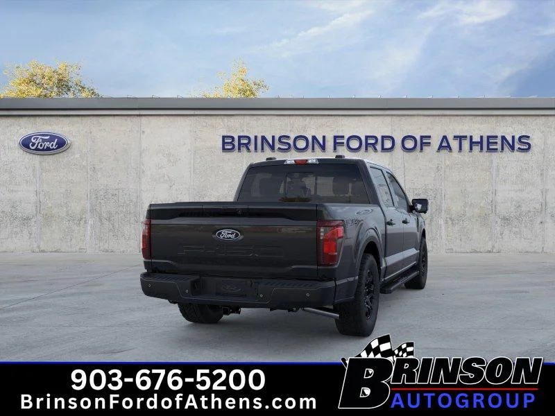 New 2026 Agate Black Metallic Ford XLT image 8