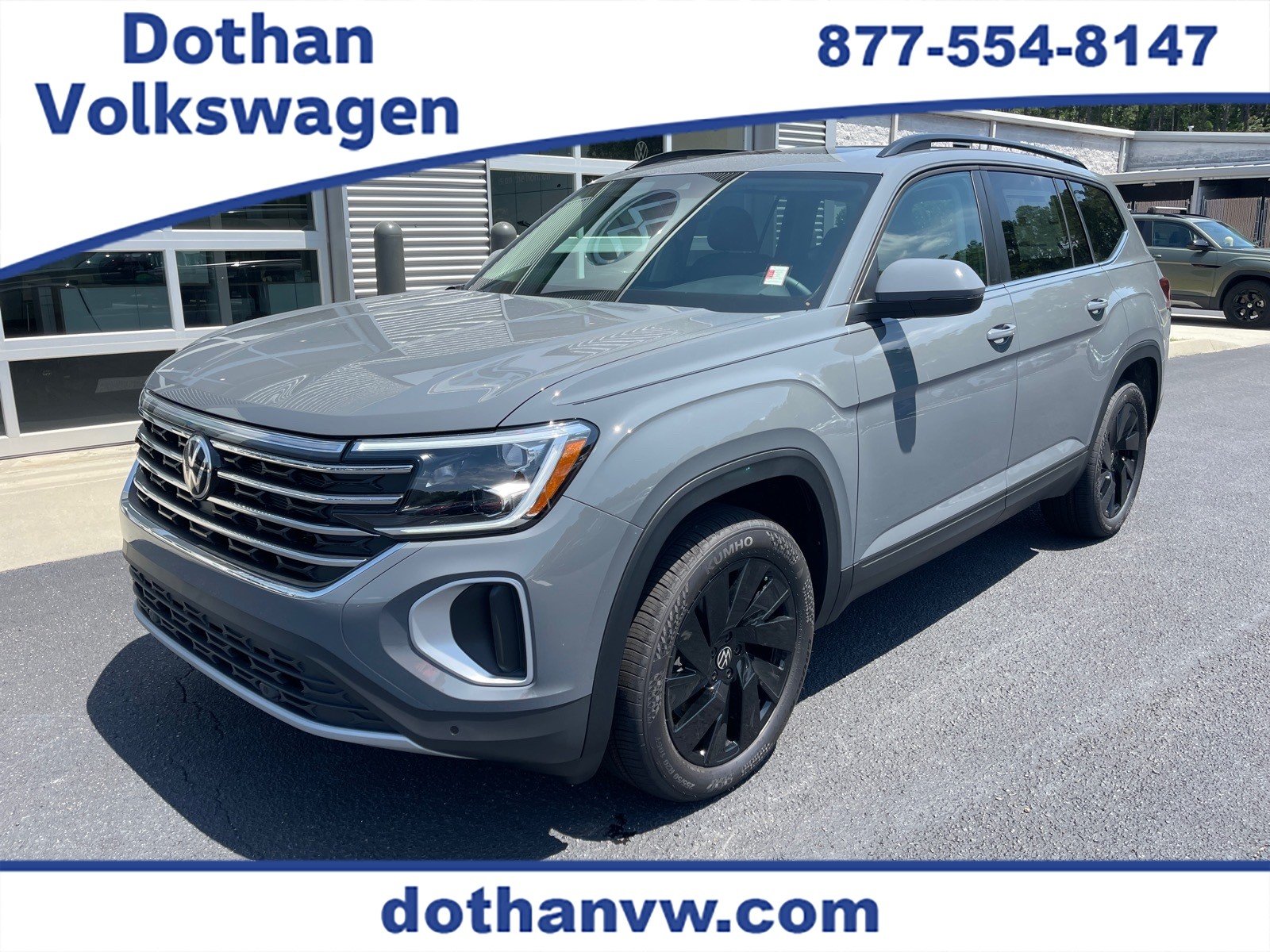 New 2026 Pure Gray Volkswagen SE image 1
