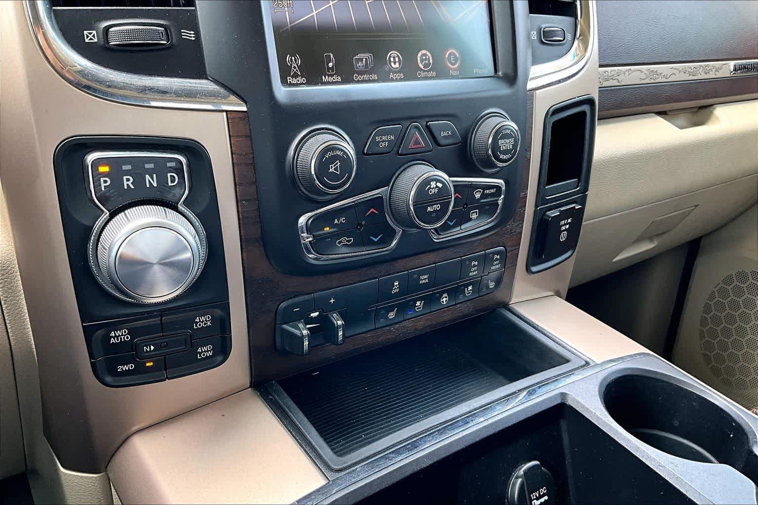 Used 2015 Bright White Clearcoat Ram Laramie Longhorn image 35