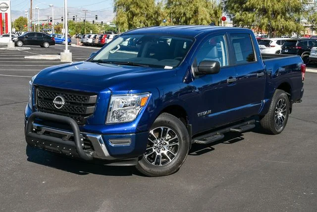 Used 2023 Blue Nissan SV image 9