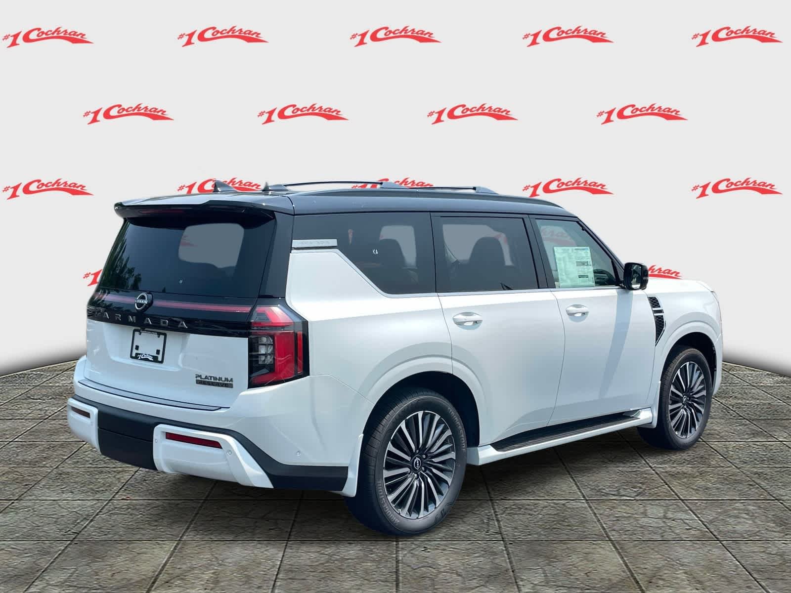New 2026 Everest White Pearl Tricoat/Super Black Nissan Platinum Reserve image 7