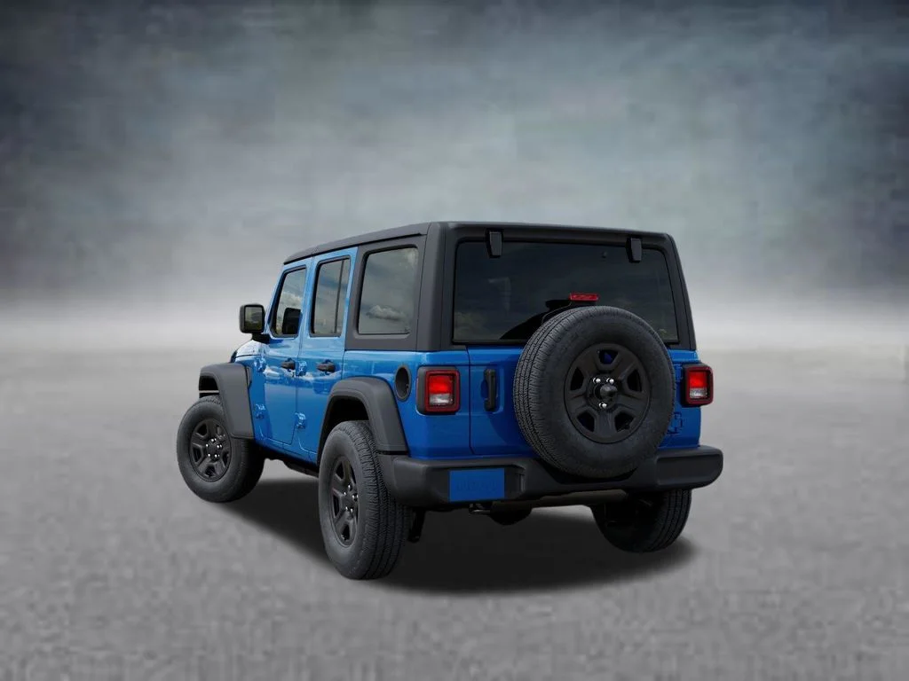 New 2026 Hydro Blue Pearl-Coat Exterior Paint Jeep Sport image 3
