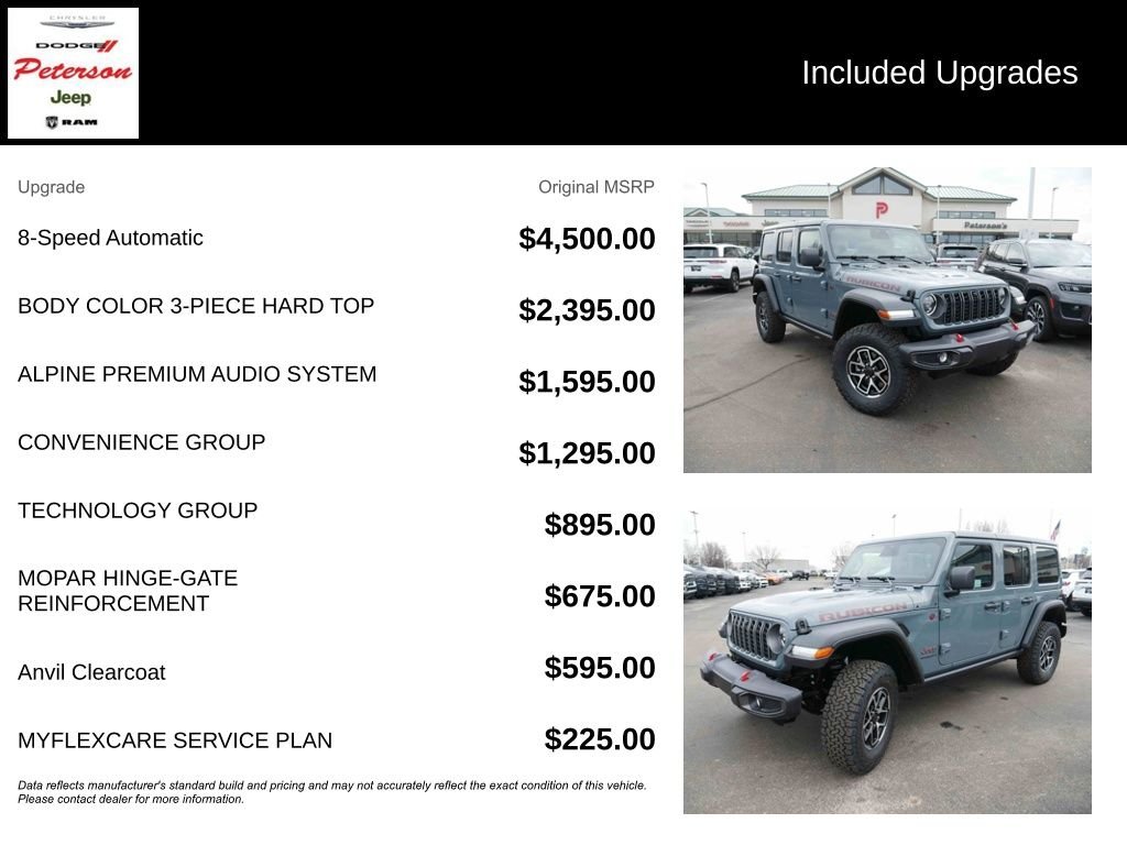New 2026 Anvil Clearcoat Jeep Rubicon image 13