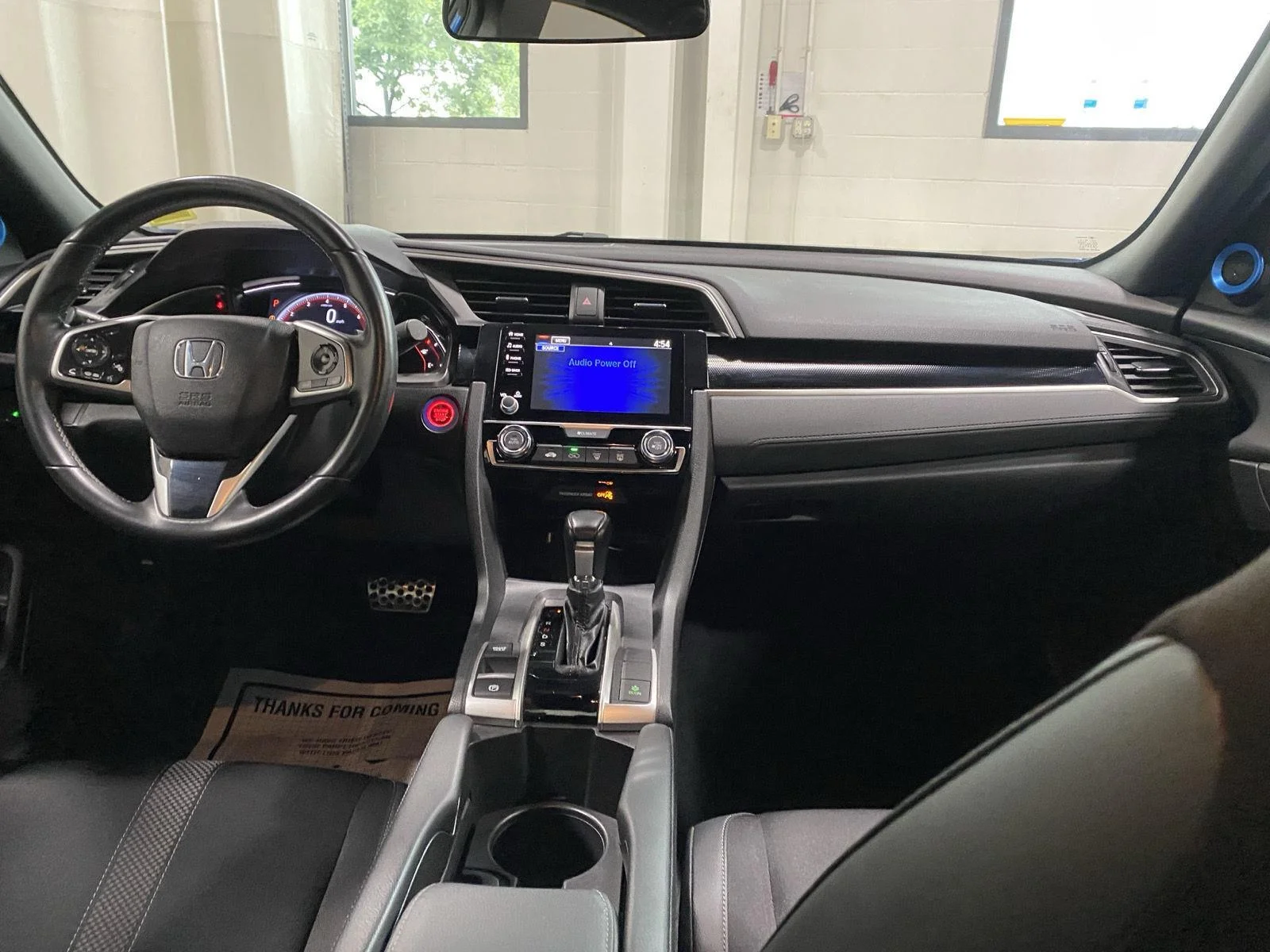 Used 2021 Aegean Blue Metallic Honda Sport image 14