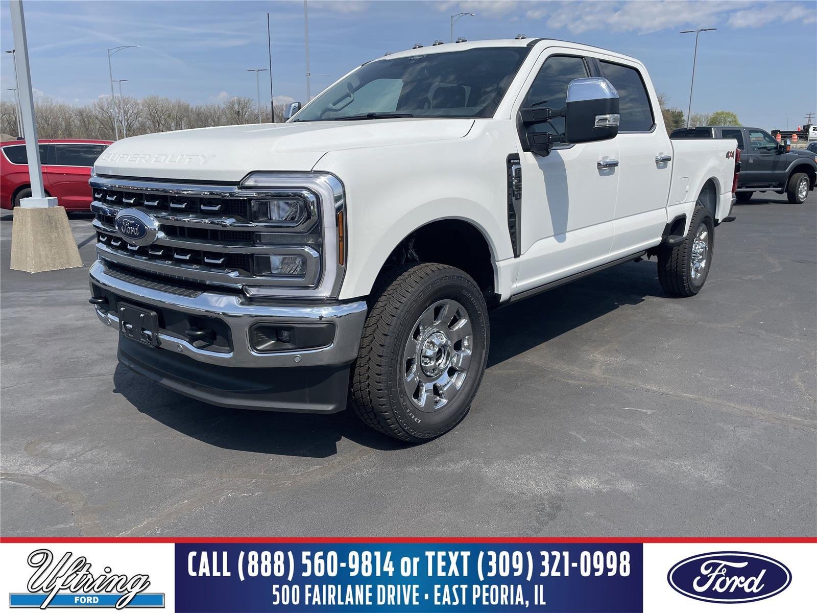 New 2026 Star White Metallic Tri-Coat Ford F-350® Lariat® image 38