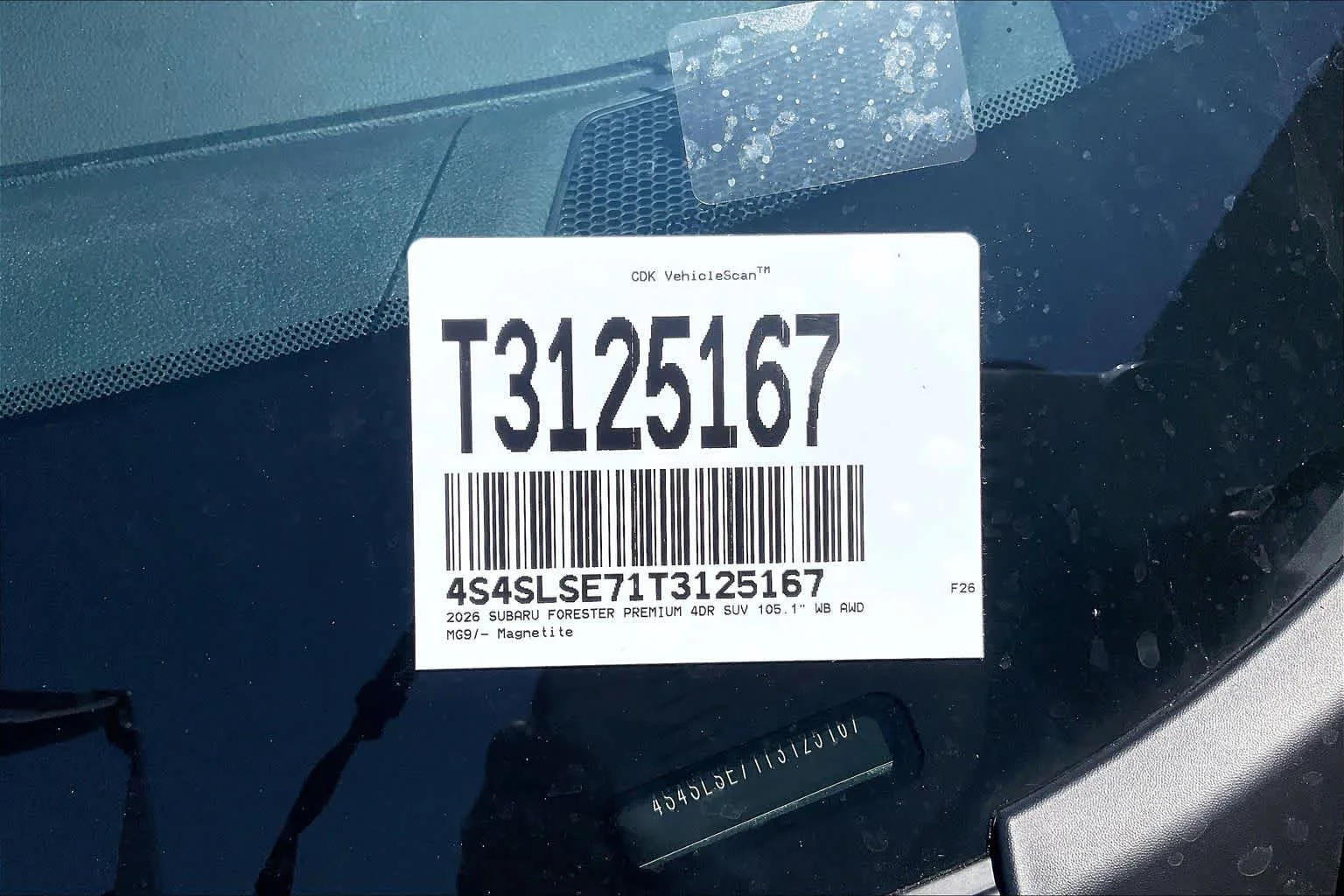 New 2026 Magnetite Gray Metallic Subaru Premium Hybrid image 19