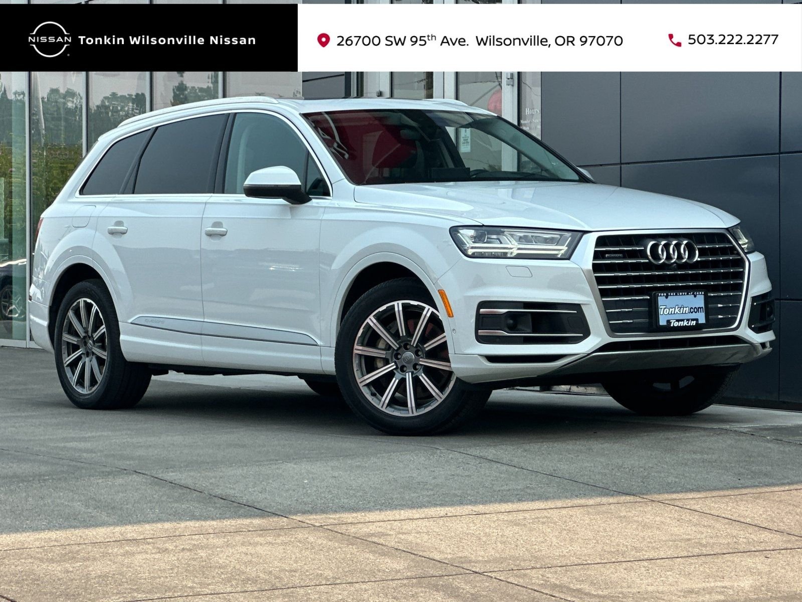 Used 2019 Glacier White Audi 55 Prestige image 1