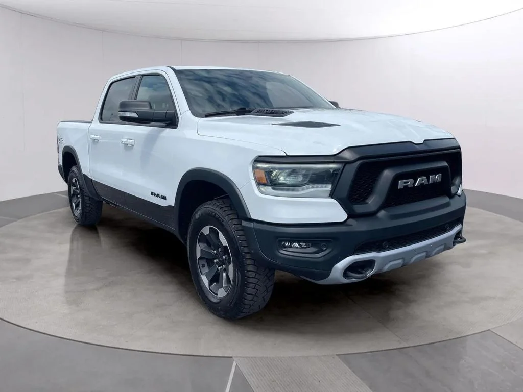 Used 2022 Bright White Clearcoat Ram Rebel image 7