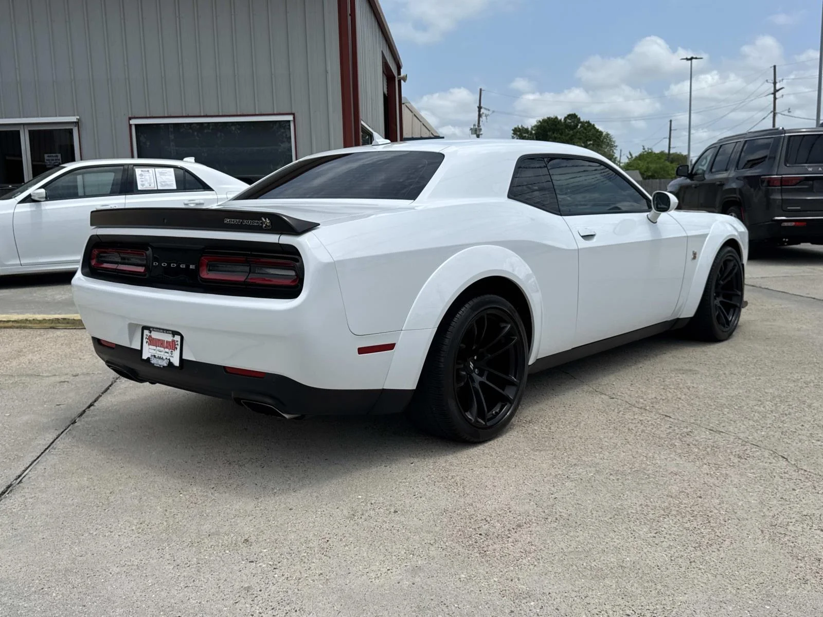 Used 2023 White Knuckle Clearcoat Dodge R/T Scat Pack Widebody image 7