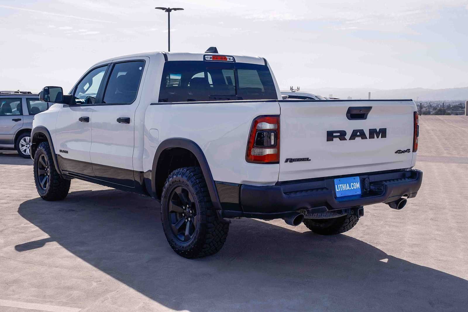 Used 2024 Bright White Clearcoat Ram Rebel image 6