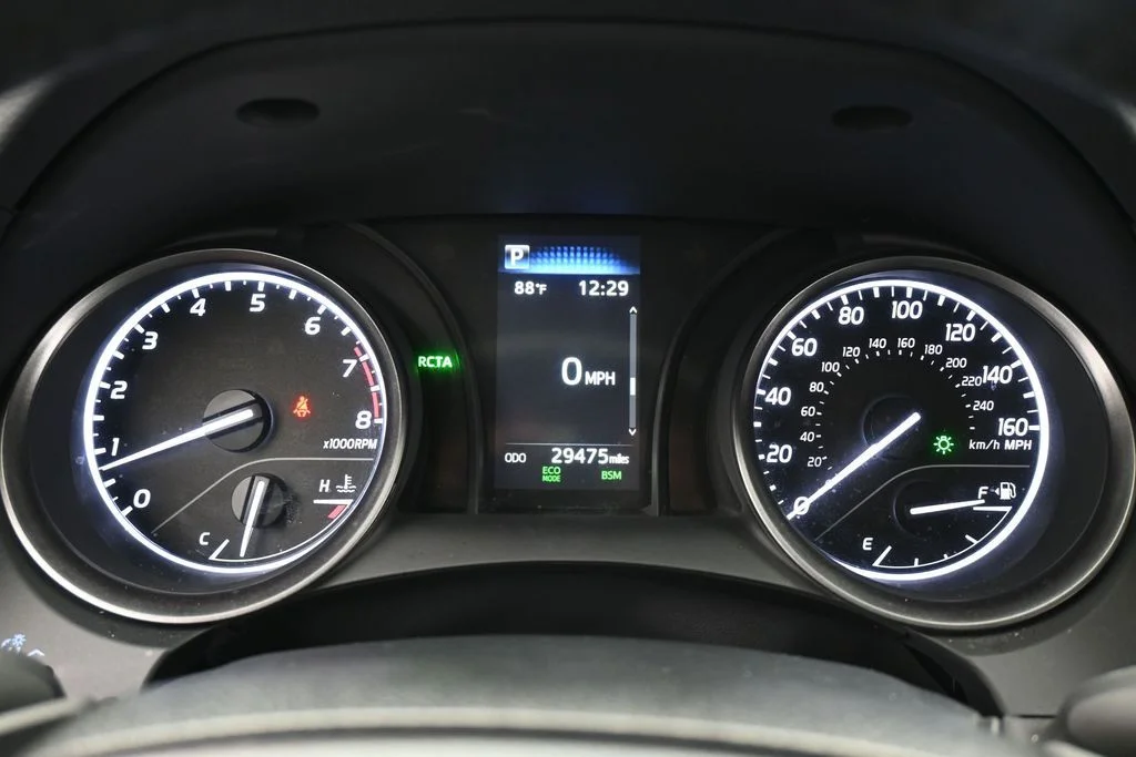 Used 2024 Celestial Silver Metallic Toyota SE image 24