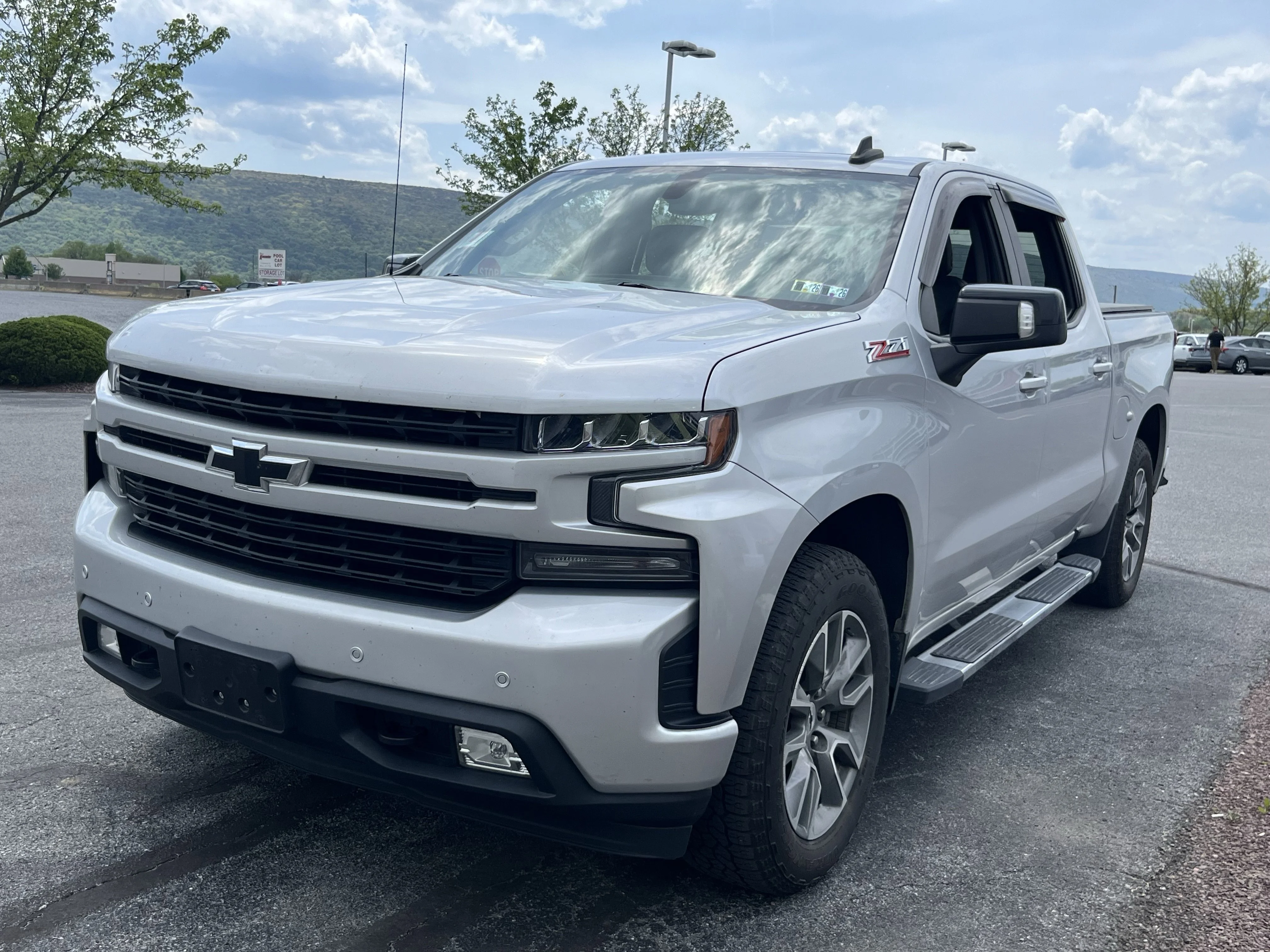Used 2020 Silver Ice Metallic Chevrolet RST image 1