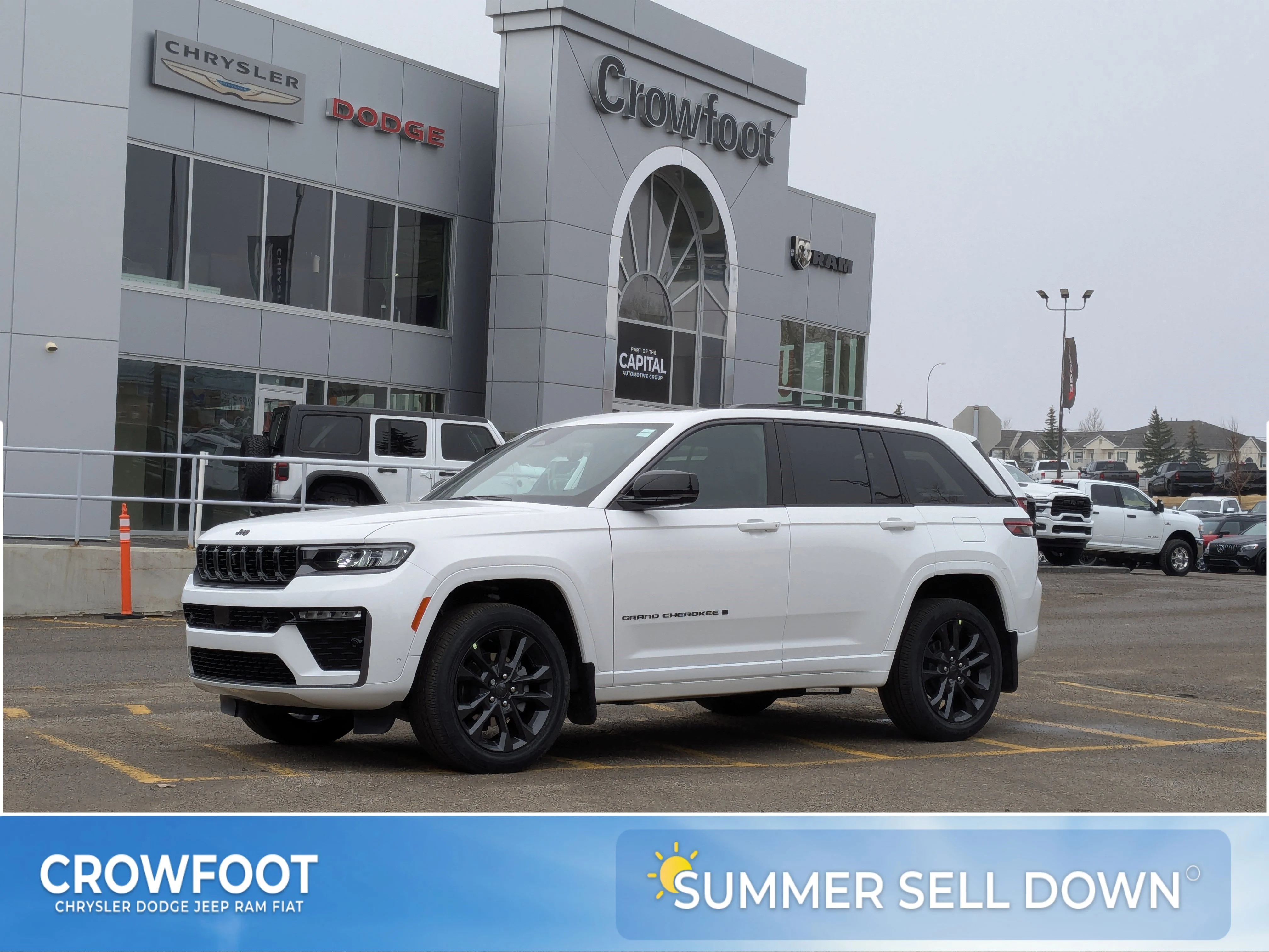 New 2026 White Jeep Limited Reserve - - Panoramic Sunroof - Nappa Leather - Ventilated Seats - Trailer Tow Pack & More! image 1