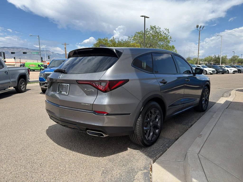 Certified Used 2023 Liquid Carbon Metallic Acura SH-AWD with A-Spec Package image 6