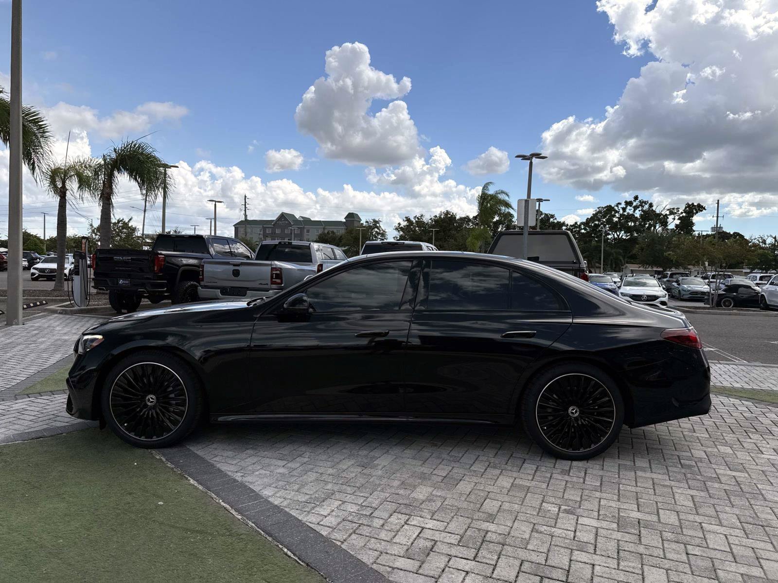 New 2027 Obsidian Black Metallic Mercedes-Benz E 350 RWD Sedan image 3