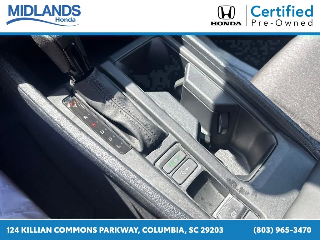 Certified Used 2025 Solar Silver Metallic Honda SE image 24