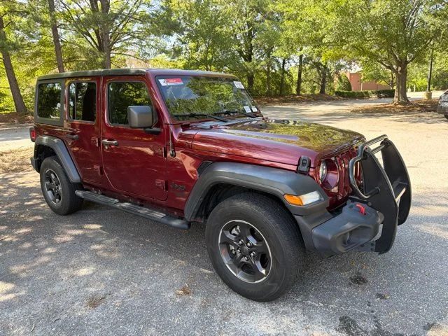Used 2021 Red Jeep Unlimited Sport S image 7