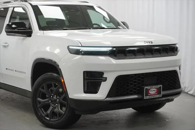 New 2026 Bright White Clear-Coat Exterior Paint Jeep Grand Wagoneer image 3