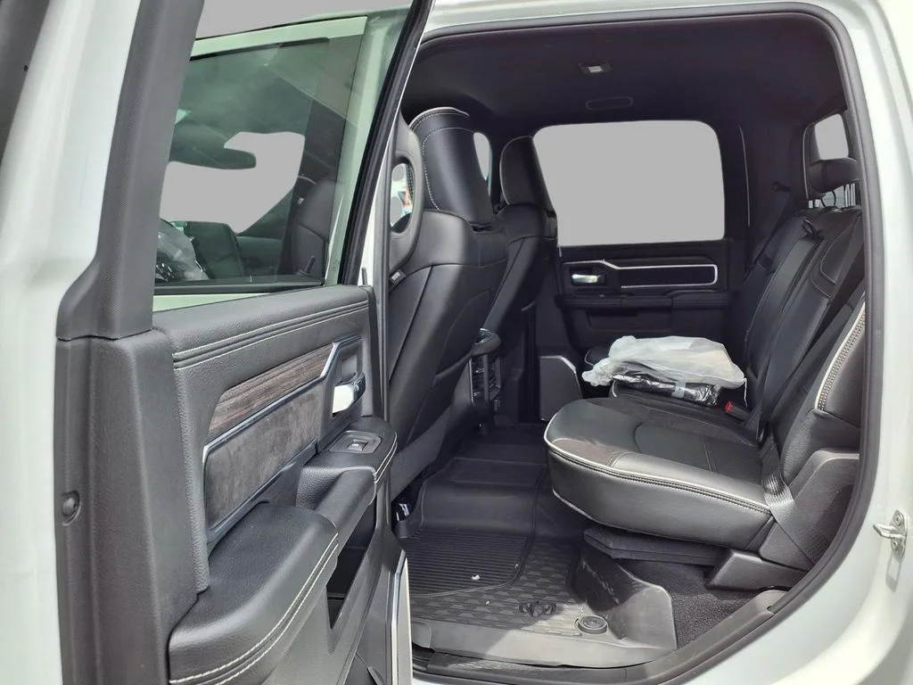 New 2026 Bright White Clear-Coat Exterior Paint RAM Laramie image 25
