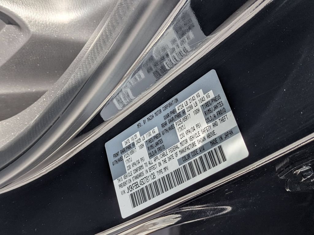 Certified Used 2025 Black Mazda 2.5 S Select Package image 12