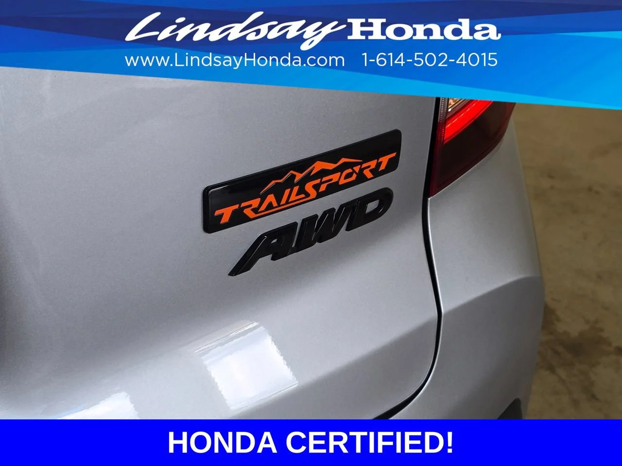 Certified Used 2023 Lunar Silver Metallic Honda TrailSport image 33