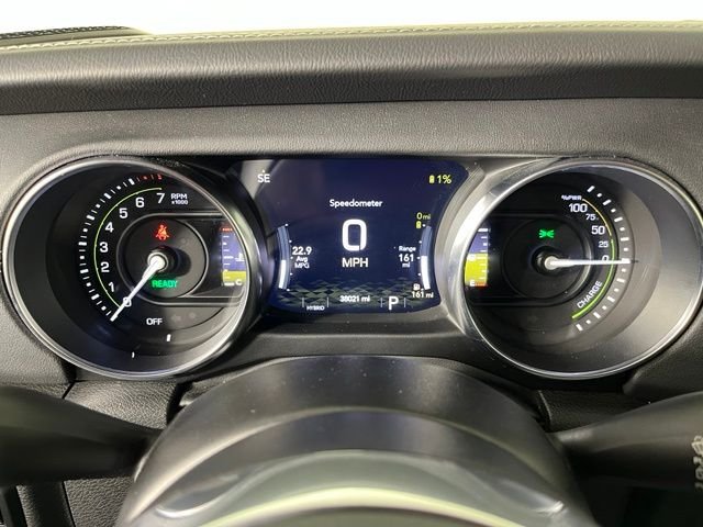 Used 2023 White Jeep Sahara 4xe image 26