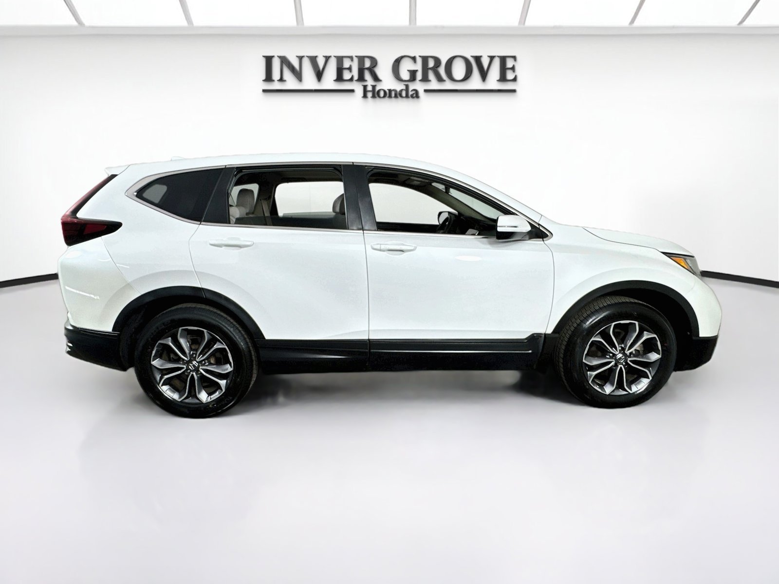 Used 2022 Platinum White Pearl Honda EX image 4