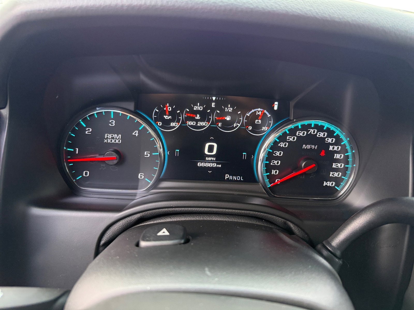 Used 2019 WHITE FROST TRICOAT GMC Denali image 11