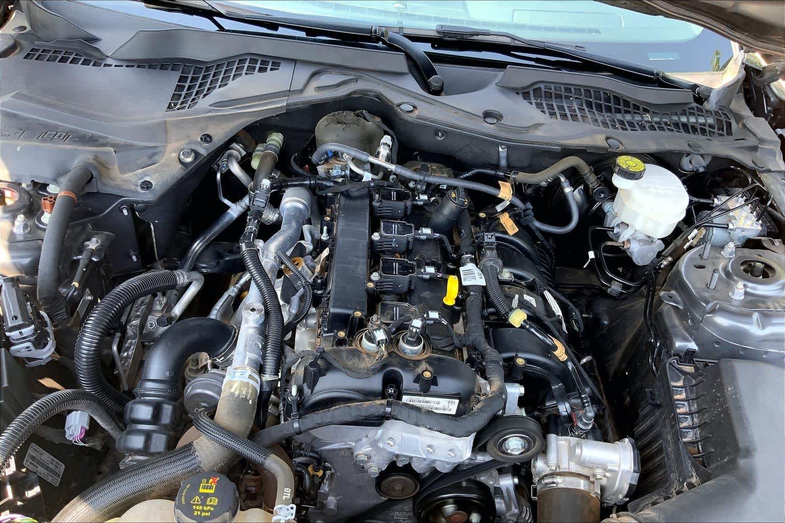 Used 2023 Carbonized Gray Metallic Ford EcoBoost image 30