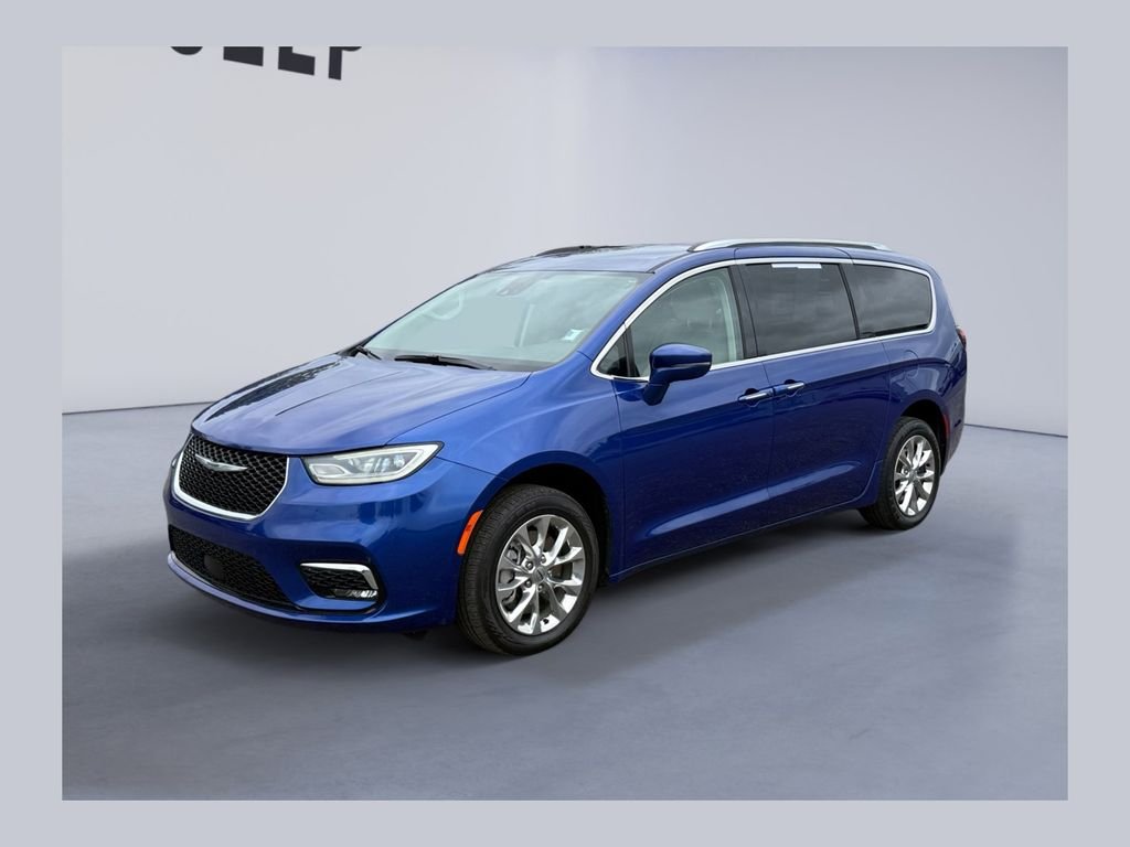 Used 2021 Blue Chrysler Touring L image 1