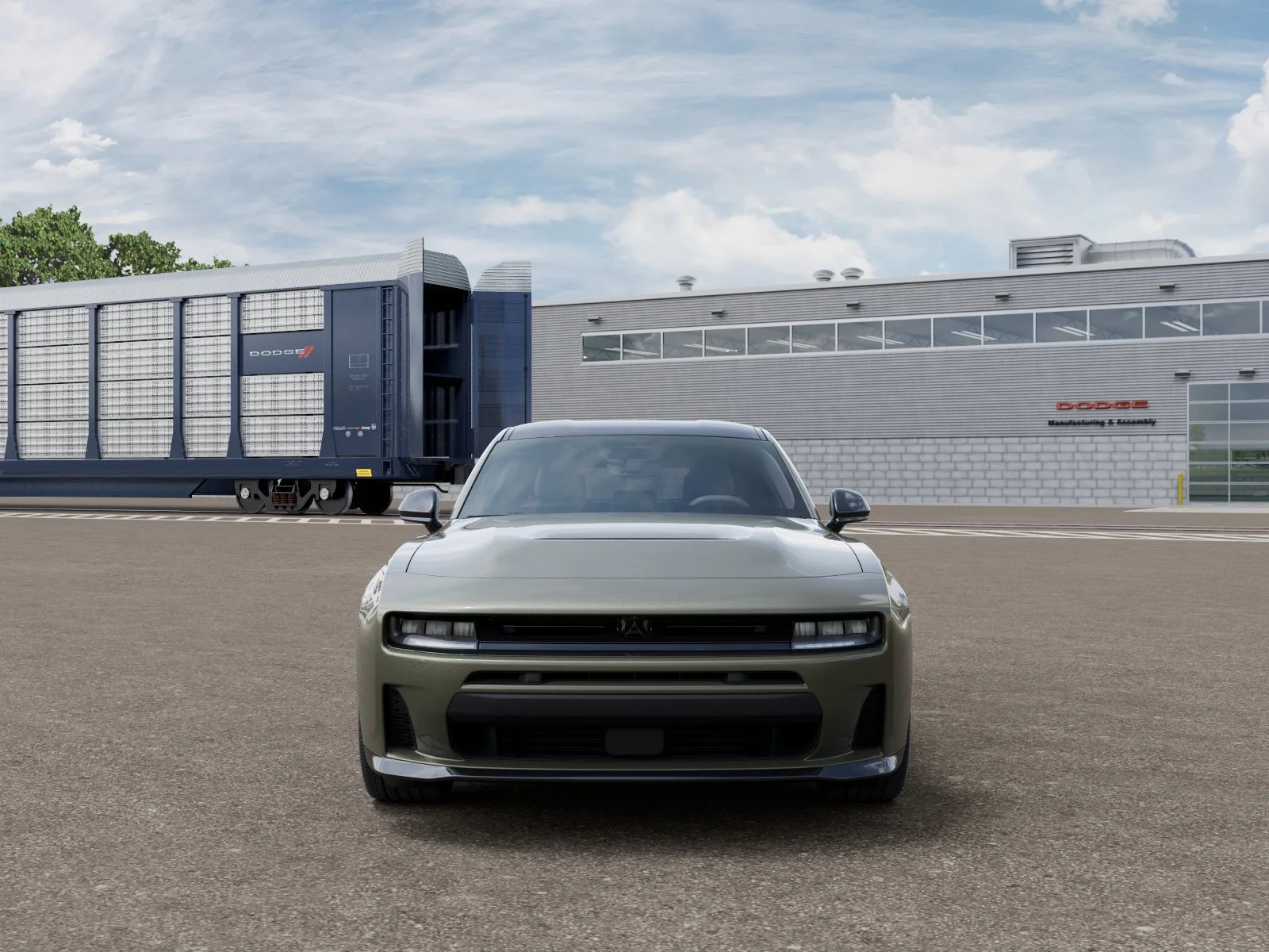 New 2026 Green Machine Exterior Paint Dodge R/T image 7