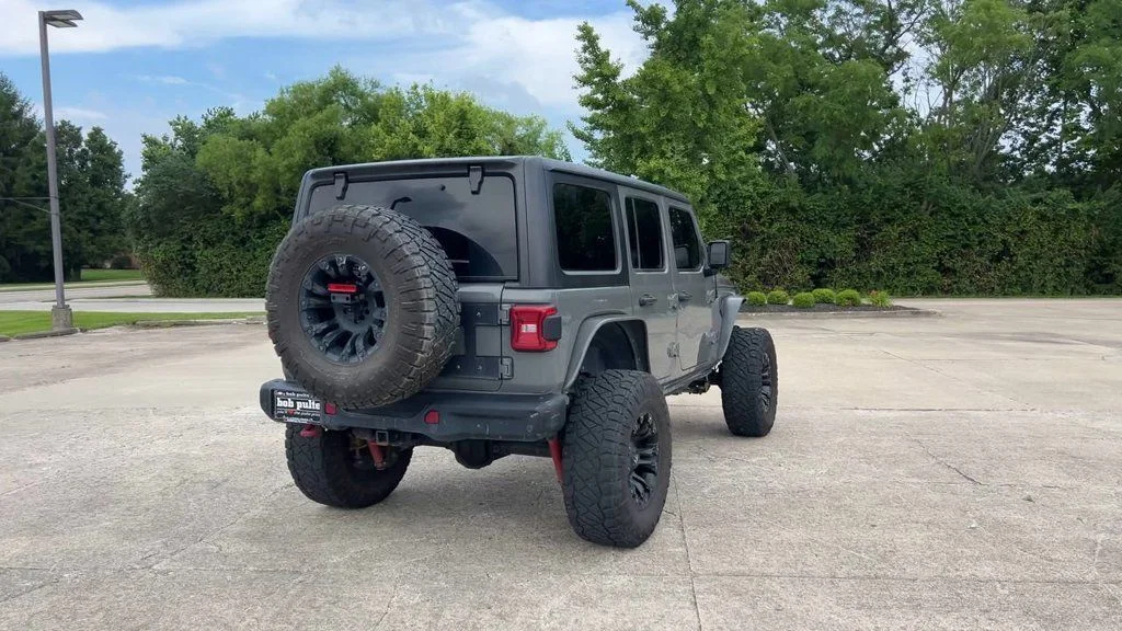 Used 2020 Gray Jeep Unlimited Rubicon image 6
