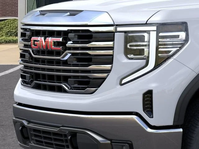 New 2026 Glacier White Tricoat GMC SLT image 13