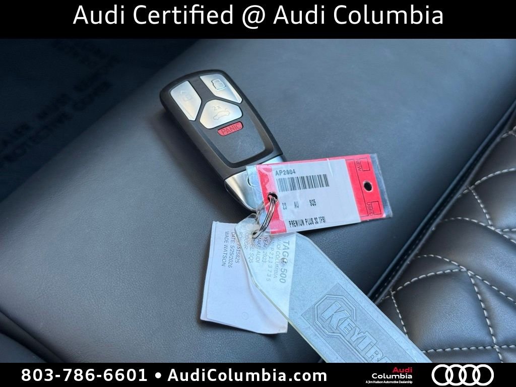 Certified Used 2023 White Audi Premium Plus image 36