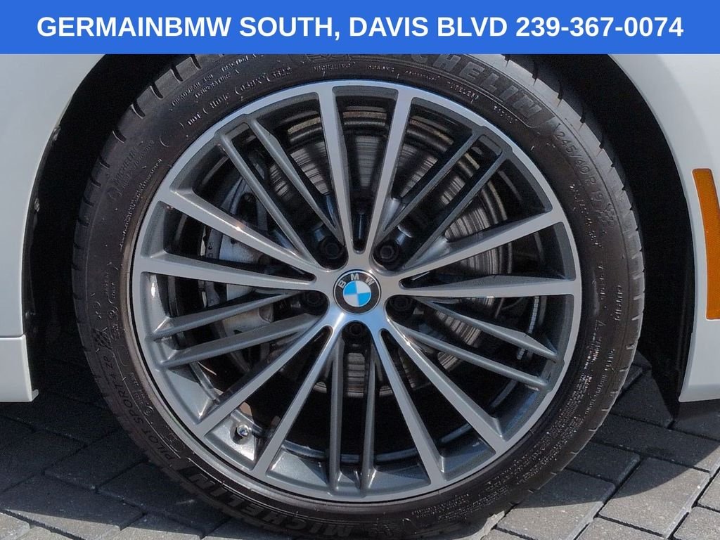 Certified Used 2023 White Metallic BMW 540i xDrive image 12