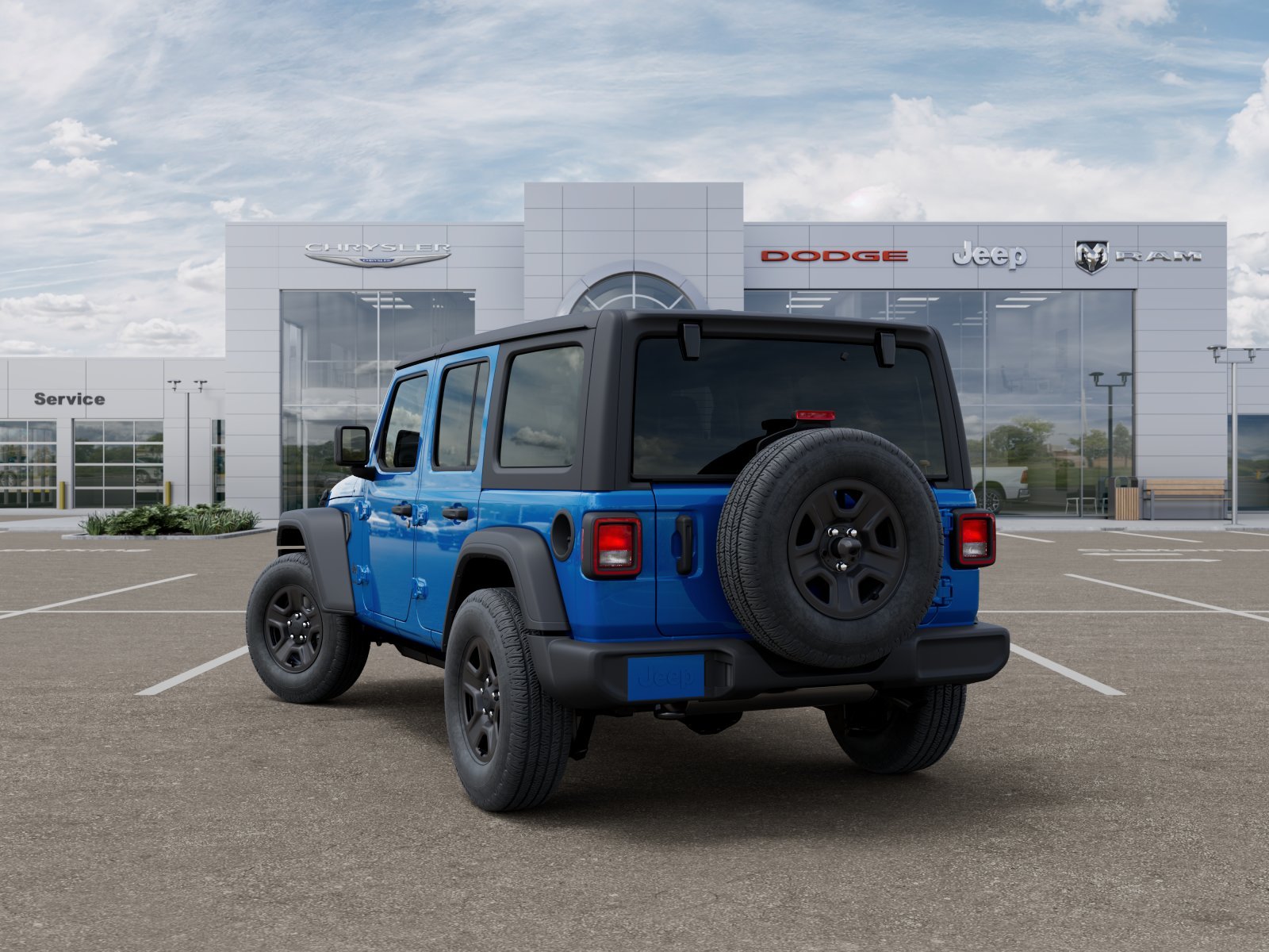 New 2026 Hydro Blue Pearlcoat Jeep Sport image 32