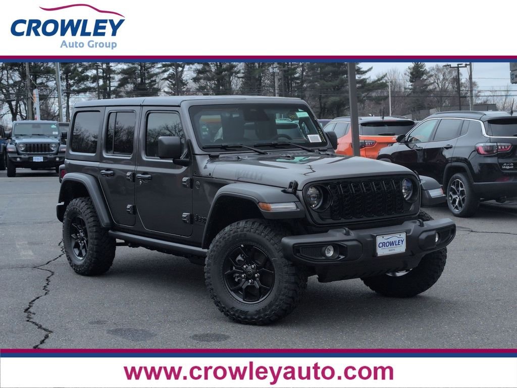 New 2026 Granite Crystal Metallic Clear-Coat Exterior Paint Jeep Willys image 1