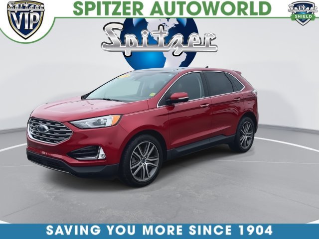 Used 2021 Red Ford Titanium image 4