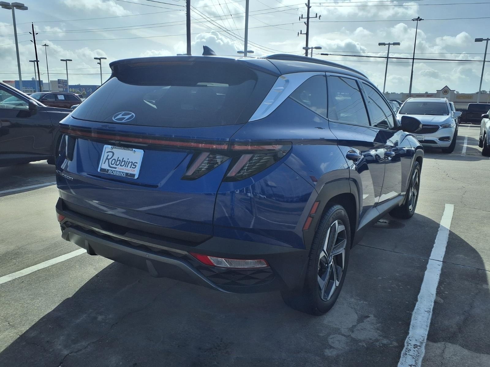 2022 Hyundai Tucson Limited Blue at Robbins Nissan