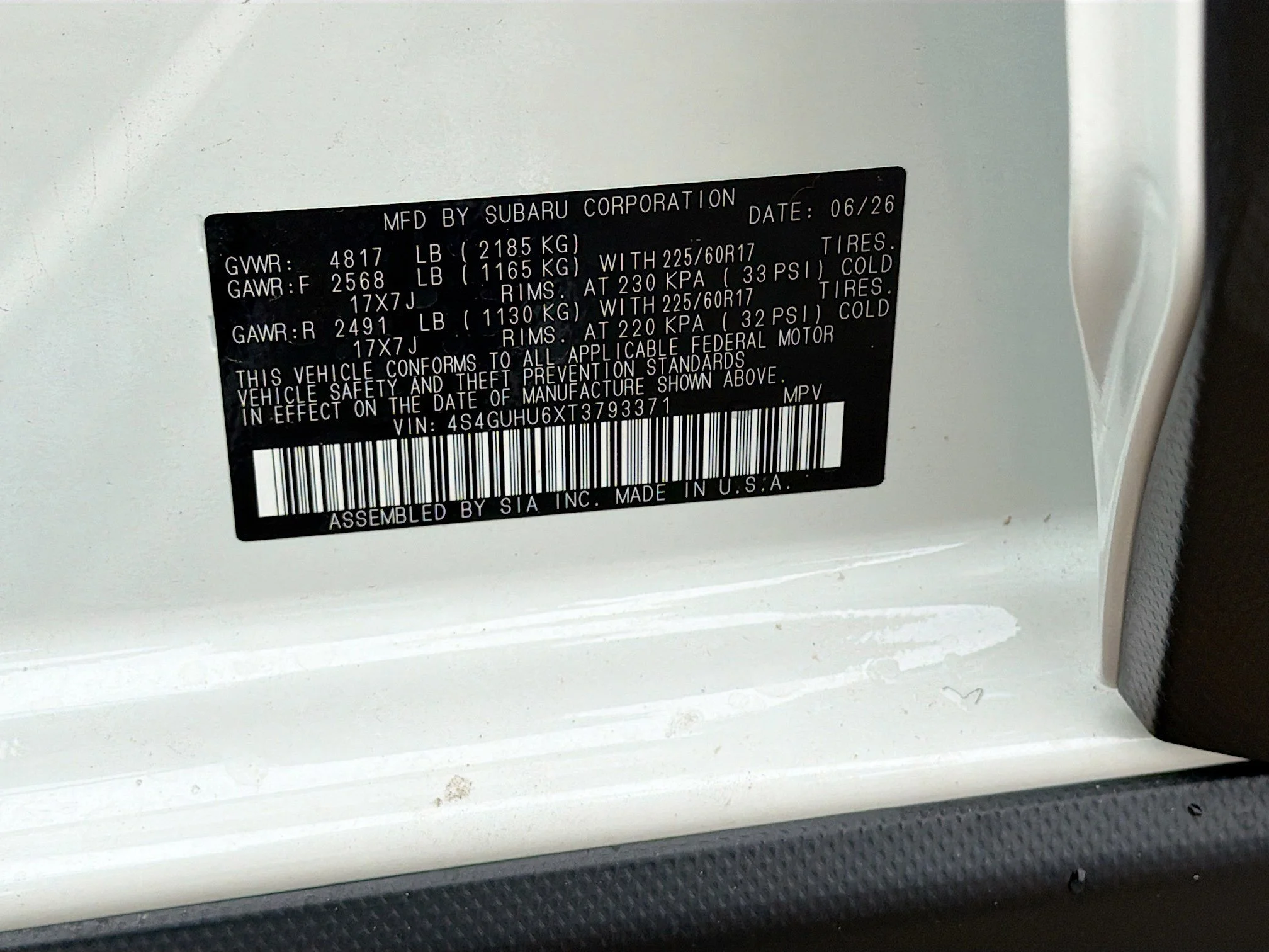 New 2026 White Pearl Subaru Wilderness image 39